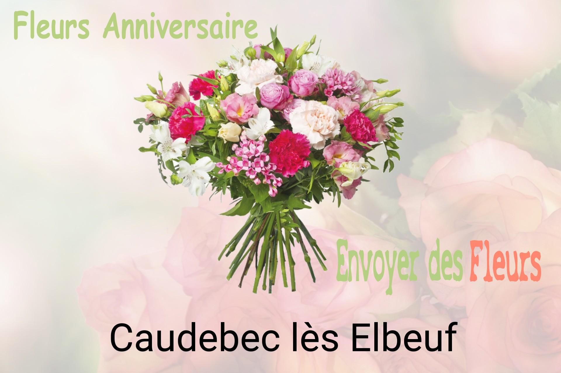Bouquet de fleurs d’anniversaire livré à Caudebec-lès-Elbeuf