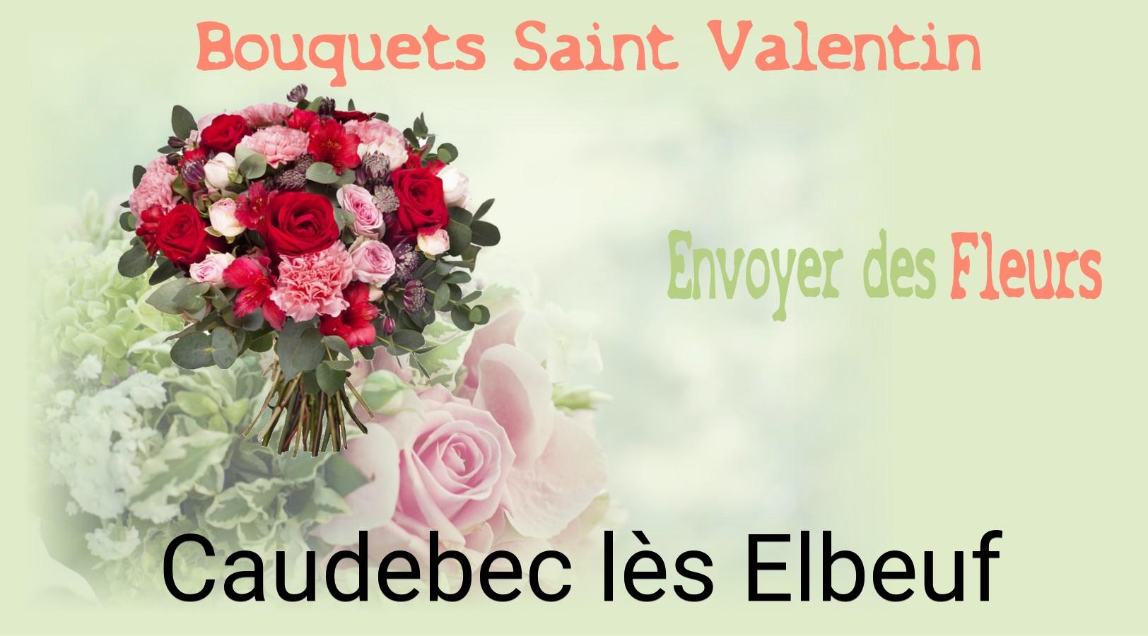 Roses de Saint-Valentin livrées à Caudebec-lès-Elbeuf